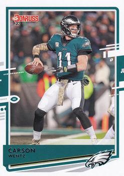#205 Carson Wentz - Philadelphia Eagles - 2020 Donruss Football