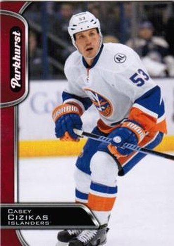 #205 Casey Cizikas - New York Islanders - 2016-17 Parkhurst - Red Hockey