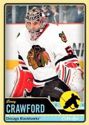 #205 Corey Crawford - Chicago Blackhawks - 2012-13 O-Pee-Chee Hockey