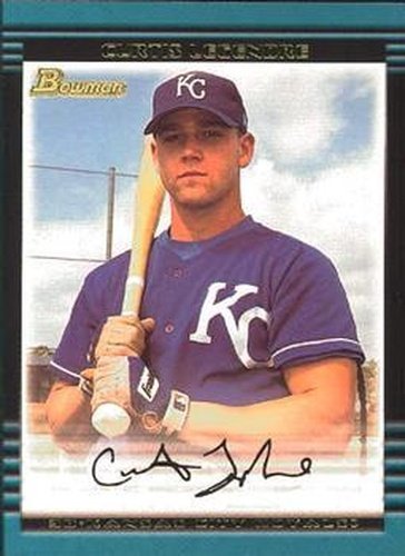 #205 Curtis Legendre - Kansas City Royals - 2002 Bowman Baseball
