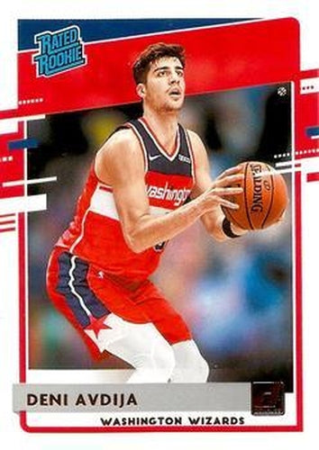 #205 Deni Avdija - Washington Wizards - 2020-21 Donruss Basketball
