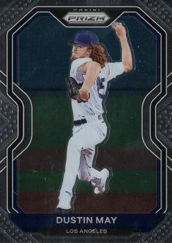 #205 Dustin May - Los Angeles Dodgers - 2021 Panini Prizm Baseball