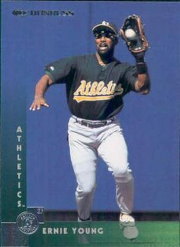 #205 Ernie Young - Oakland Athletics - 1997 Donruss Baseball