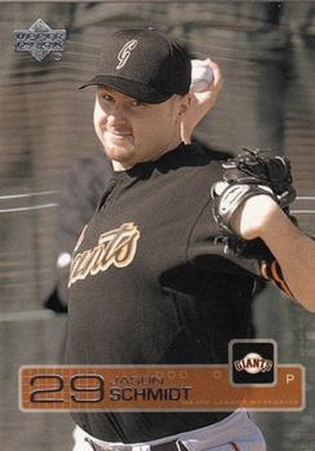 #205 Jason Schmidt - San Francisco Giants - 2003 Upper Deck Baseball