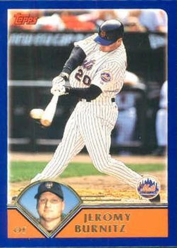 #205 Jeromy Burnitz - New York Mets - 2003 Topps Baseball