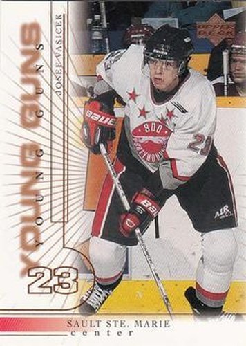 #205 Josef Vasicek - Sault Ste. Marie Greyhounds - 2000-01 Upper Deck Hockey