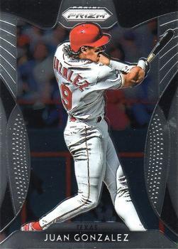 #205 Juan Gonzalez - Texas Rangers - 2019 Panini Prizm Baseball