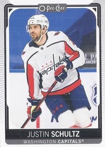 #205 Justin Schultz - Washington Capitals - 2021-22 O-Pee-Chee Hockey