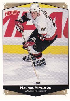 #205 Magnus Arvedson - Ottawa Senators - 1999-00 Upper Deck Victory Hockey
