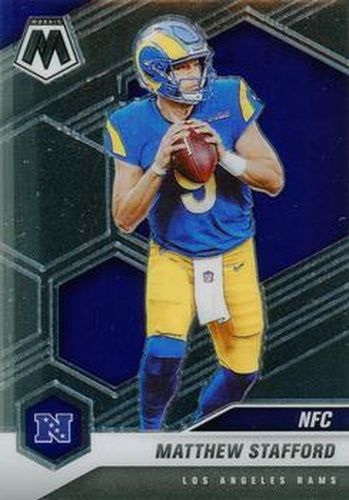 #205 Matthew Stafford - Los Angeles Rams - 2021 Panini Mosaic Football