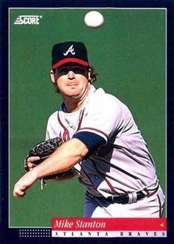 #205 Mike Stanton - Atlanta Braves -1994 Score Baseball