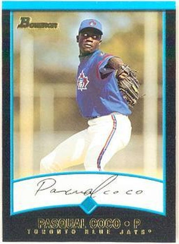 #205 Pasqual Coco - Toronto Blue Jays - 2001 Bowman Baseball