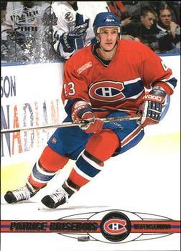 #205 Patrice Brisebois - Montreal Canadiens - 2000-01 Pacific Hockey