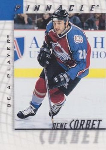 #205 Rene Corbet - Colorado Avalanche - 1997-98 Pinnacle Be a Player Hockey
