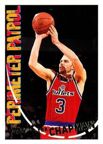#205 Rex Chapman - Washington Bullets - 1994-95 Topps Basketball