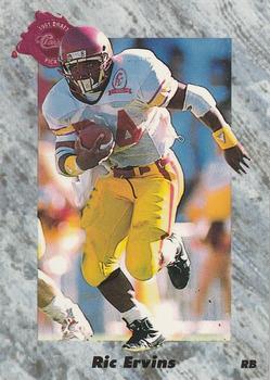 #205 Ric Ervins - Washington Redskins - 1991 Classic Four Sport