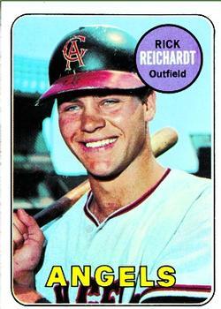 #205 Rick Reichardt - California Angels - 1969 Topps Baseball