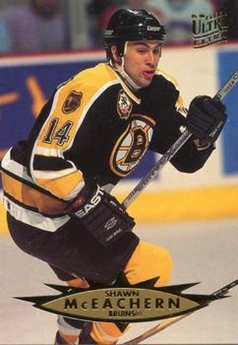 #205 Shawn McEachern - Boston Bruins - 1995-96 Ultra Hockey