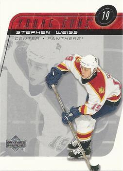 #205 Stephen Weiss - Florida Panthers - 2002-03 Upper Deck Hockey