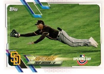 #205 Trent Grisham - San Diego Padres - 2021 Topps Opening Day Baseball