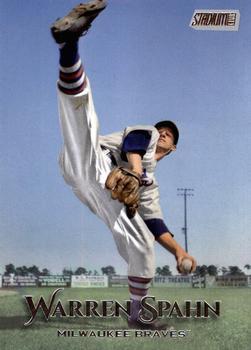 #205 Warren Spahn - Milwaukee Braves - 2019 Stadium Club Baseball