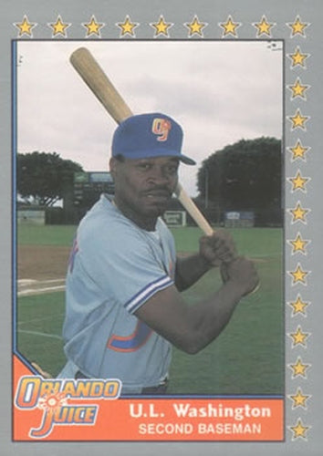 #205 U.L. Washington - Orlando Juice - 1990 Pacific Senior League Baseball