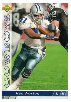 #205 Ken Norton - Dallas Cowboys - 1993 Upper Deck Football