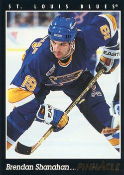 #205 Brendan Shanahan - St. Louis Blues - 1993-94 Pinnacle Hockey
