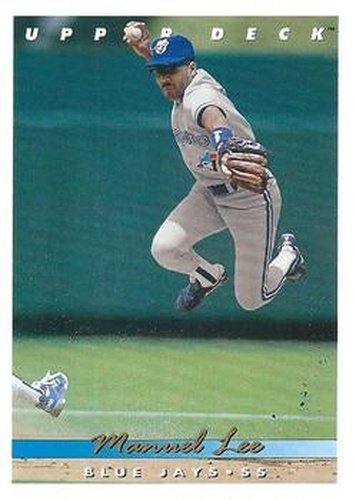 #205 Manuel Lee - Toronto Blue Jays - 1993 Upper Deck Baseball