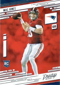 #205 Mac Jones - New England Patriots - 2021 Panini Prestige Football