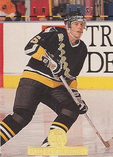 #205 Ulf Samuelsson - Pittsburgh Penguins - 1994-95 Leaf Hockey