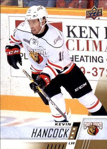 #205 Kevin Hancock - Owen Sound Attack - 2017-18 Upper Deck CHL Hockey