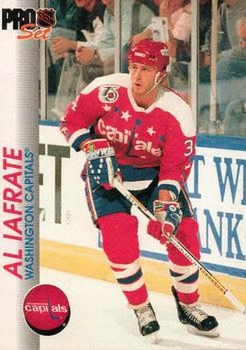 #205 Al Iafrate - Washington Capitals - 1992-93 Pro Set Hockey