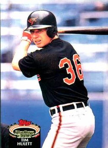 #104 Tim Hulett - Baltimore Orioles - 1992 Stadium Club Baseball