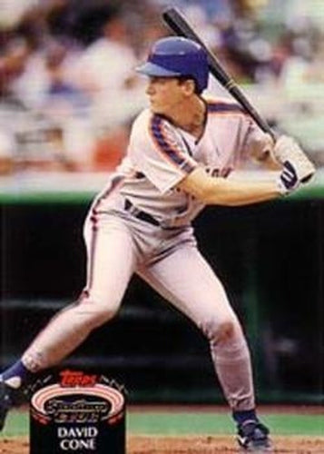 #17 David Cone - New York Mets - 1992 Stadium Club Baseball