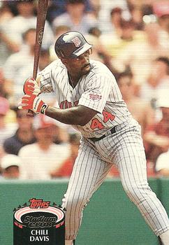 #18 Chili Davis - Minnesota Twins - 1992 Stadium Club Baseball