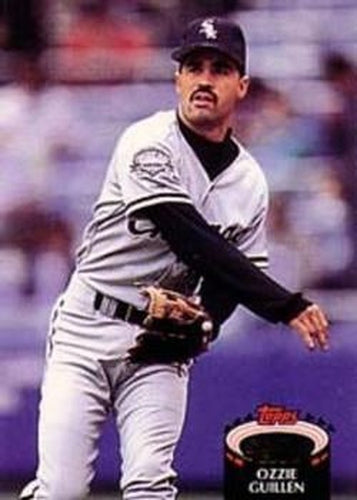 #20 Ozzie Guillen - Chicago White Sox - 1992 Stadium Club Baseball