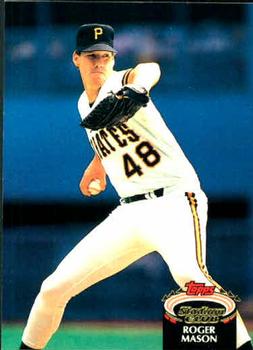 #266 Roger Mason - Pittsburgh Pirates - 1992 Stadium Club Baseball
