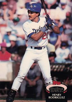 #268 Henry Rodriguez - Los Angeles Dodgers - 1992 Stadium Club Baseball