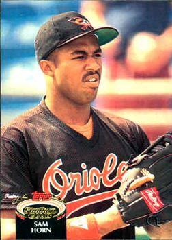 #269 Sam Horn - Baltimore Orioles - 1992 Stadium Club Baseball