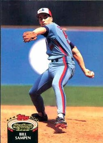 #277 Bill Sampen - Montreal Expos - 1992 Stadium Club Baseball