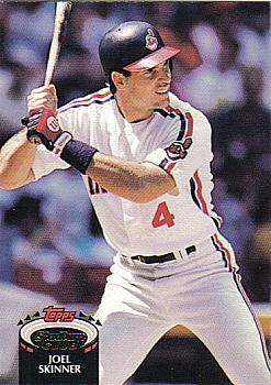 #278 Joel Skinner - Cleveland Indians - 1992 Stadium Club Baseball