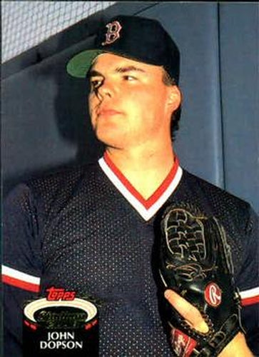 #287 John Dopson - Boston Red Sox - 1992 Stadium Club Baseball