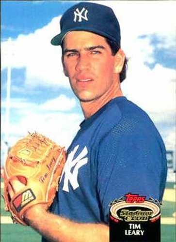 #291 Tim Leary - New York Yankees - 1992 Stadium Club Baseball