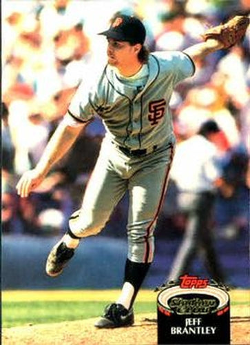#294 Jeff Brantley - San Francisco Giants - 1992 Stadium Club Baseball