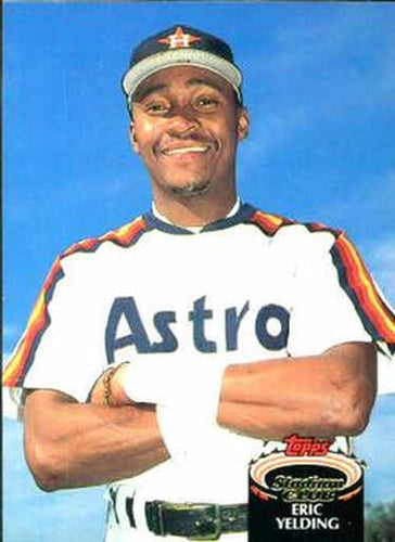 #2 Eric Yelding - Houston Astros - 1992 Stadium Club Baseball