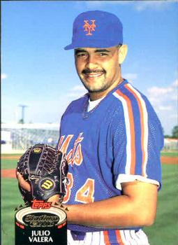 #304 Julio Valera - New York Mets - 1992 Stadium Club Baseball
