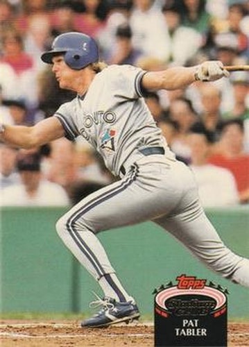 #333 Pat Tabler - Toronto Blue Jays - 1992 Stadium Club Baseball