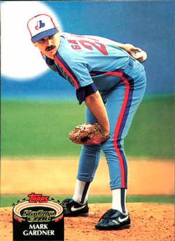 #42 Mark Gardner - Montreal Expos - 1992 Stadium Club Baseball