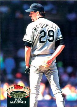 #52 Jack McDowell - Chicago White Sox - 1992 Stadium Club Baseball